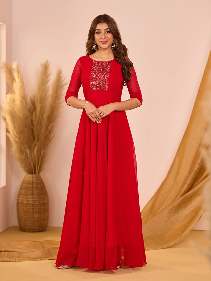 Latest party wear Gown