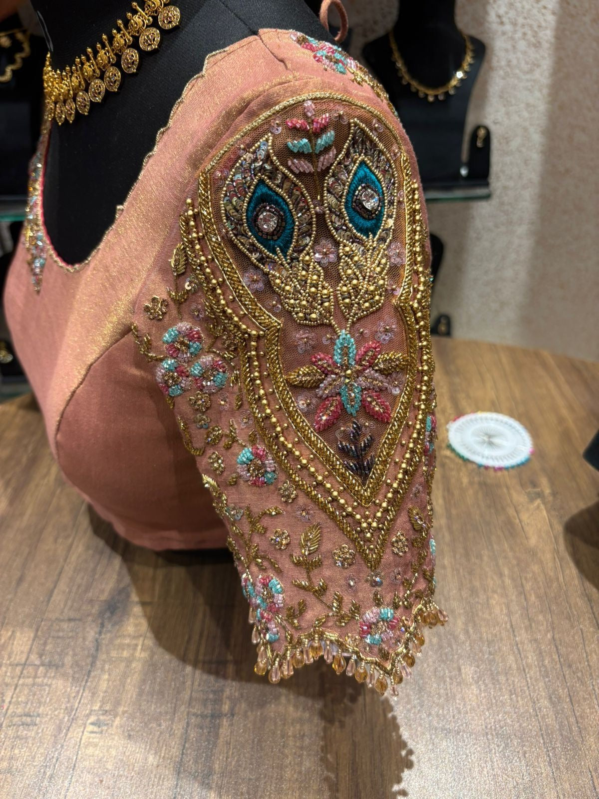 Cinnamon Bridal Blouse