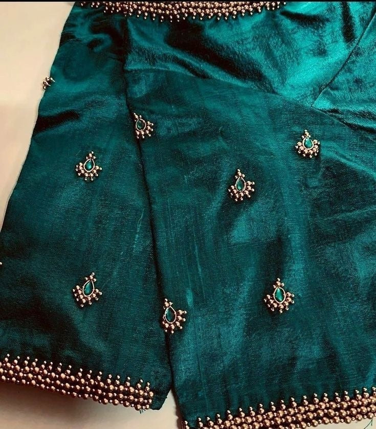 Dark Green Blouse