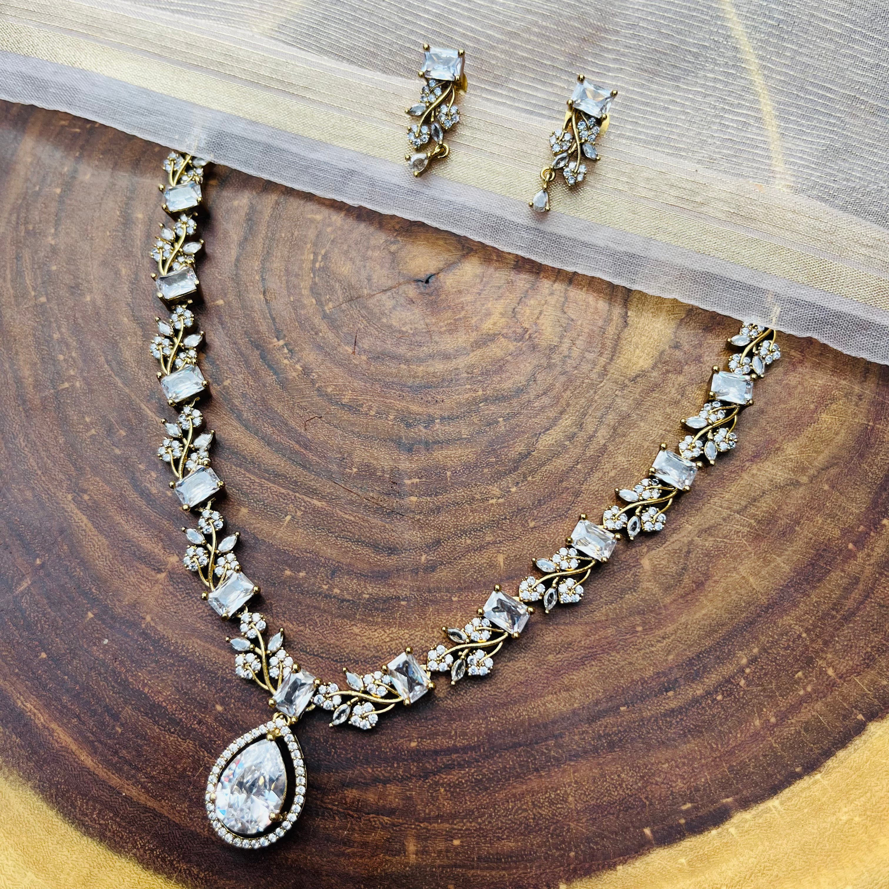 American Diamond Necklace Sets in Chennai