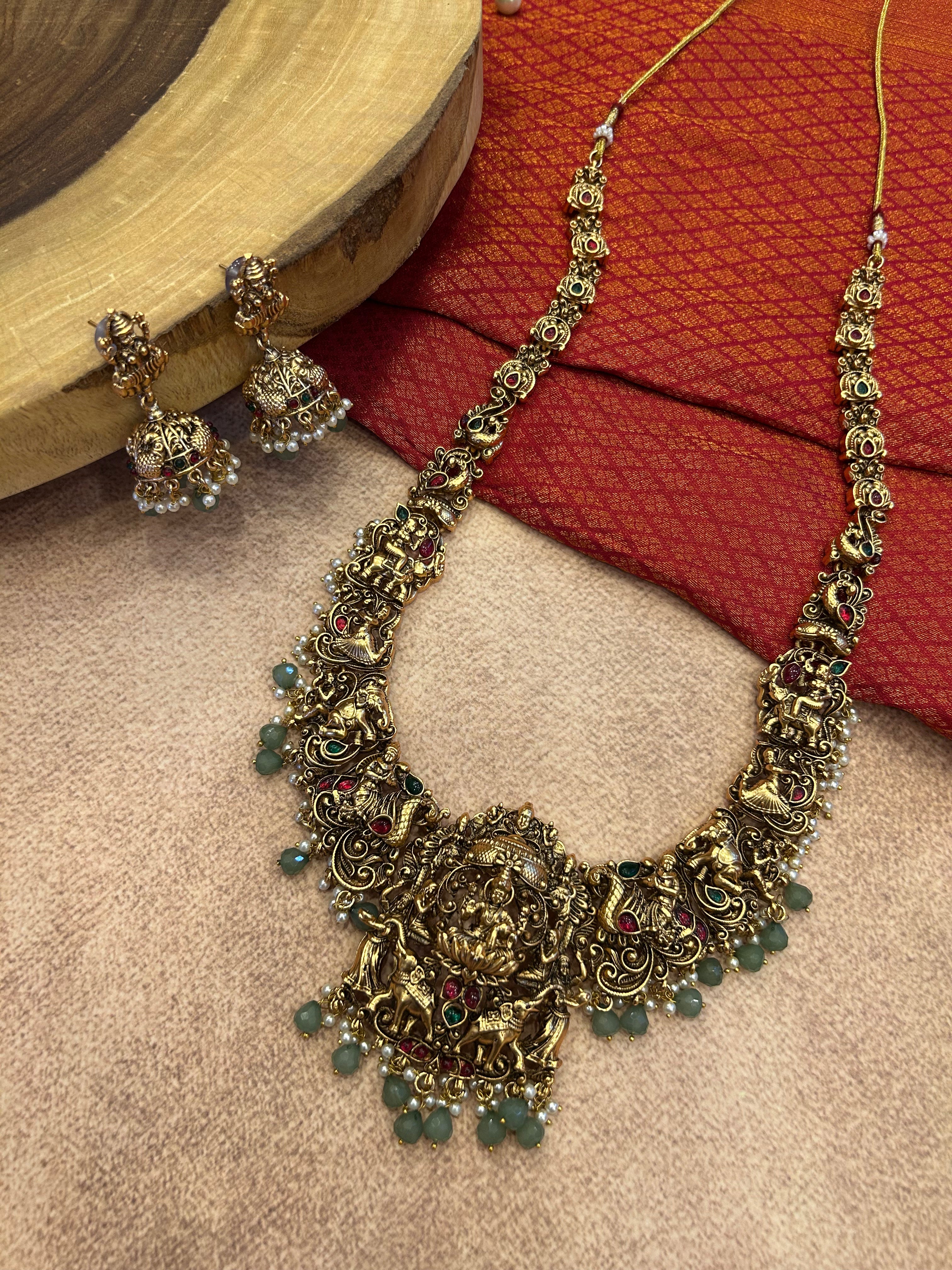 AB Antique Temple jewellery Haram
