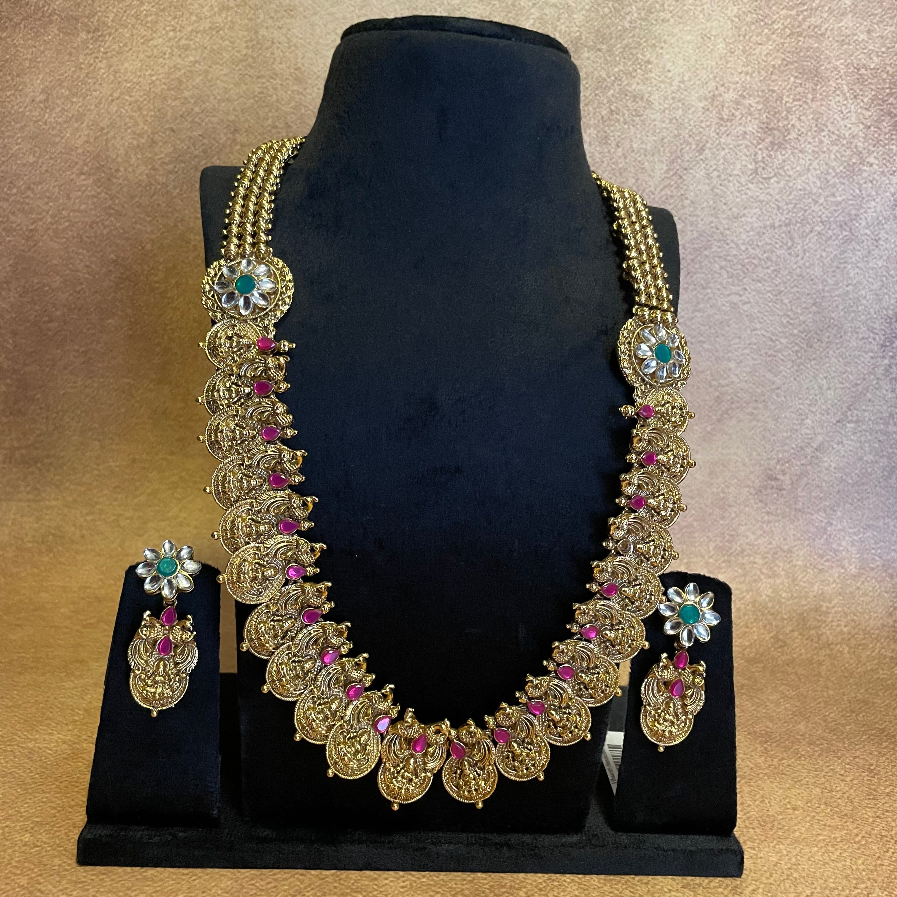 Lakshmi Kundan long Haram