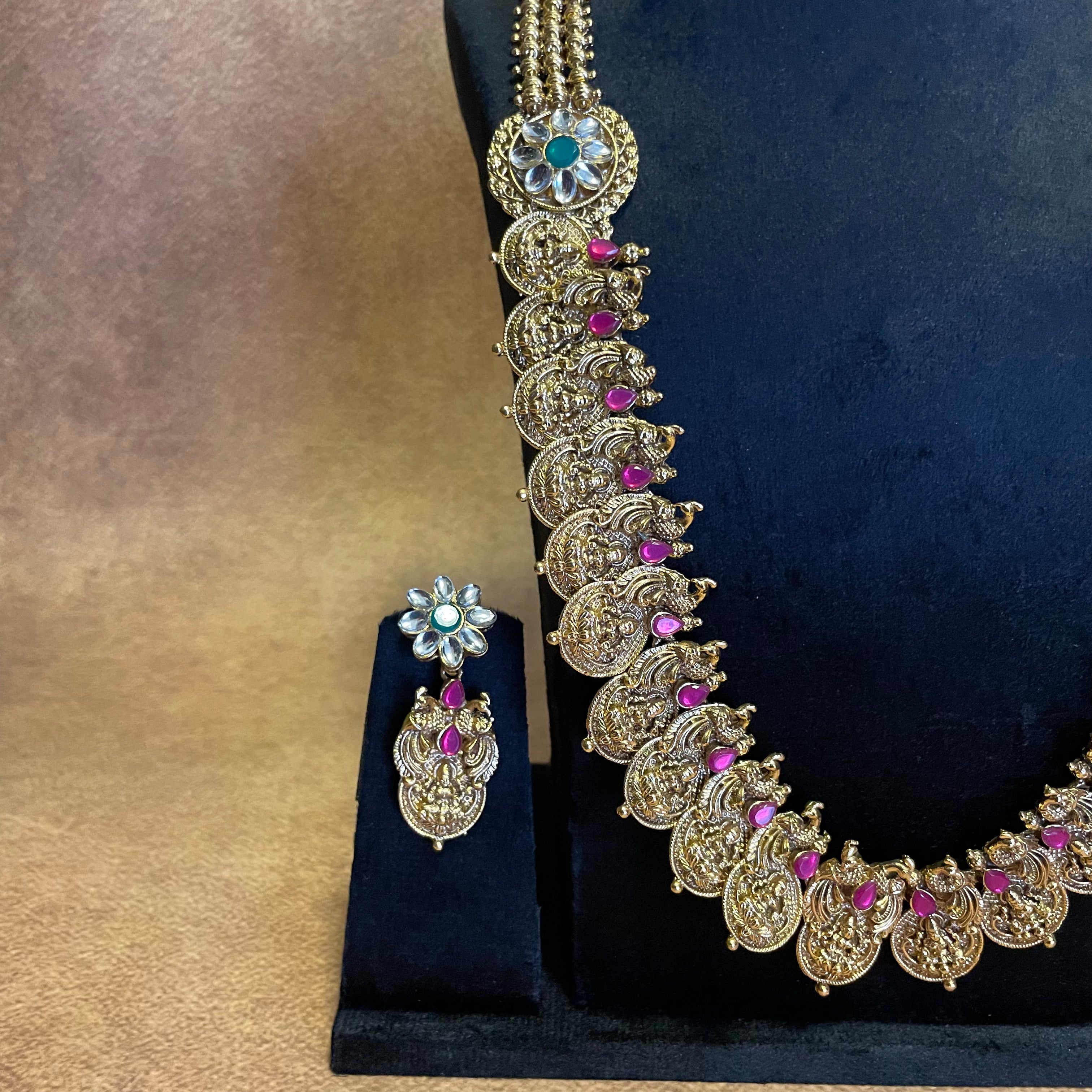 Lakshmi Kundan long Haram