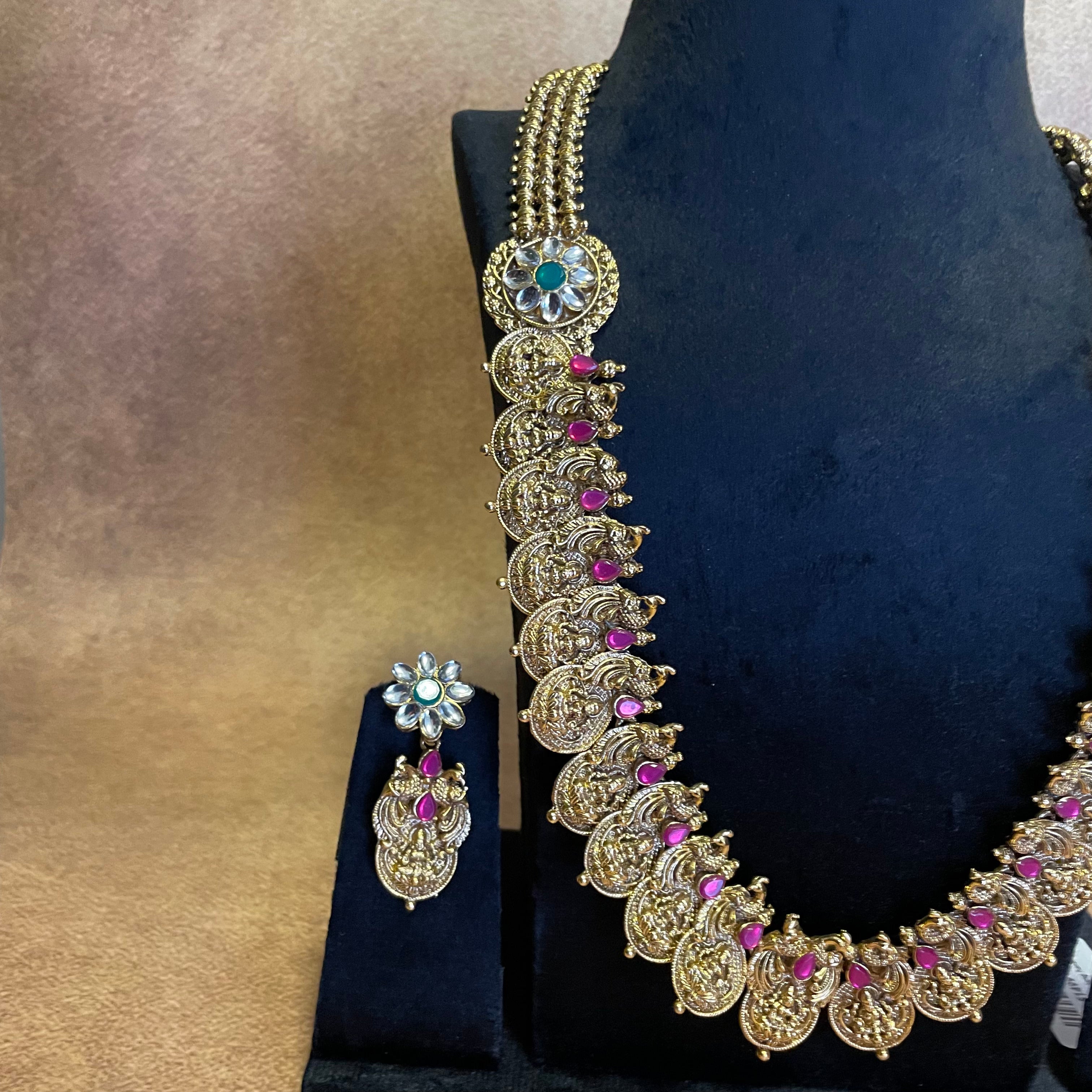 Lakshmi Kundan long Haram