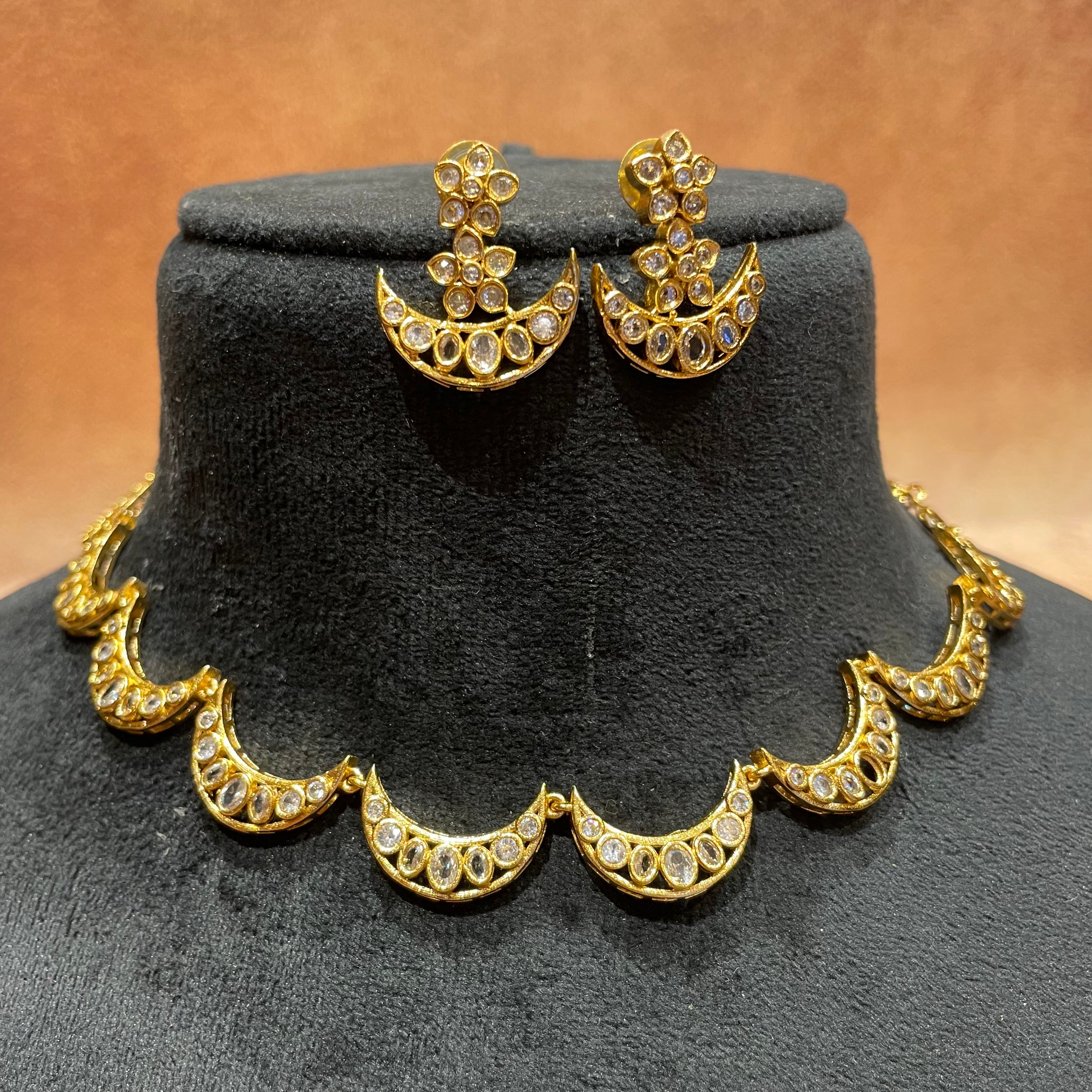 Chandini White Moon light Necklace