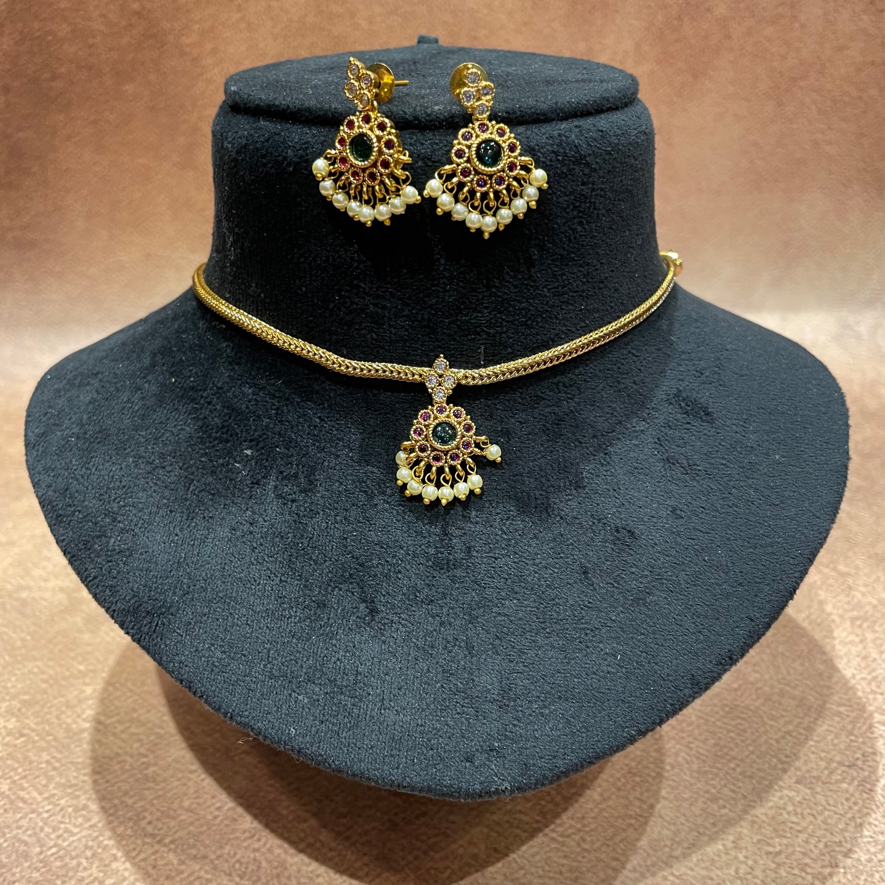 Nira Pearl Drop Necklace