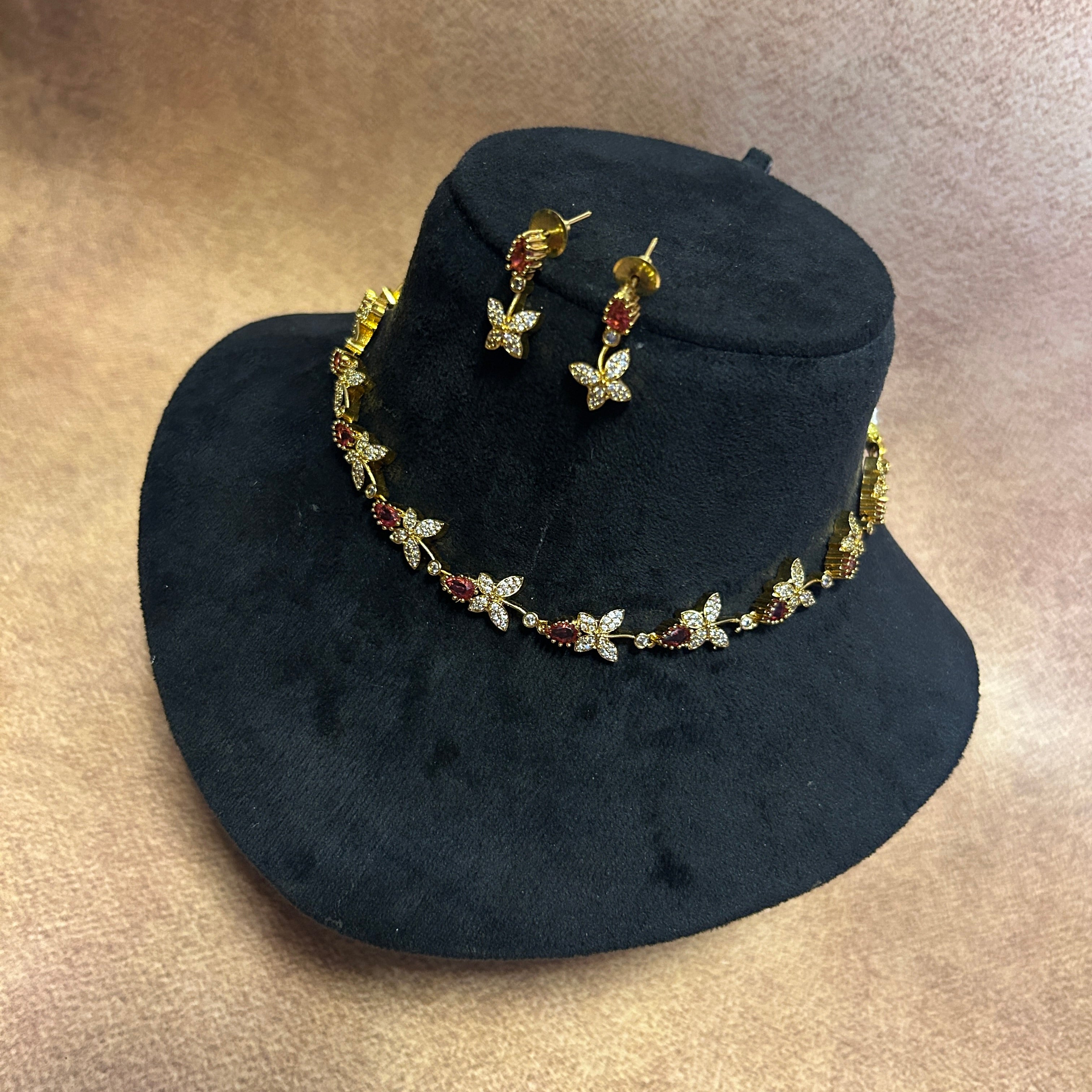 Butterfly AD necklace