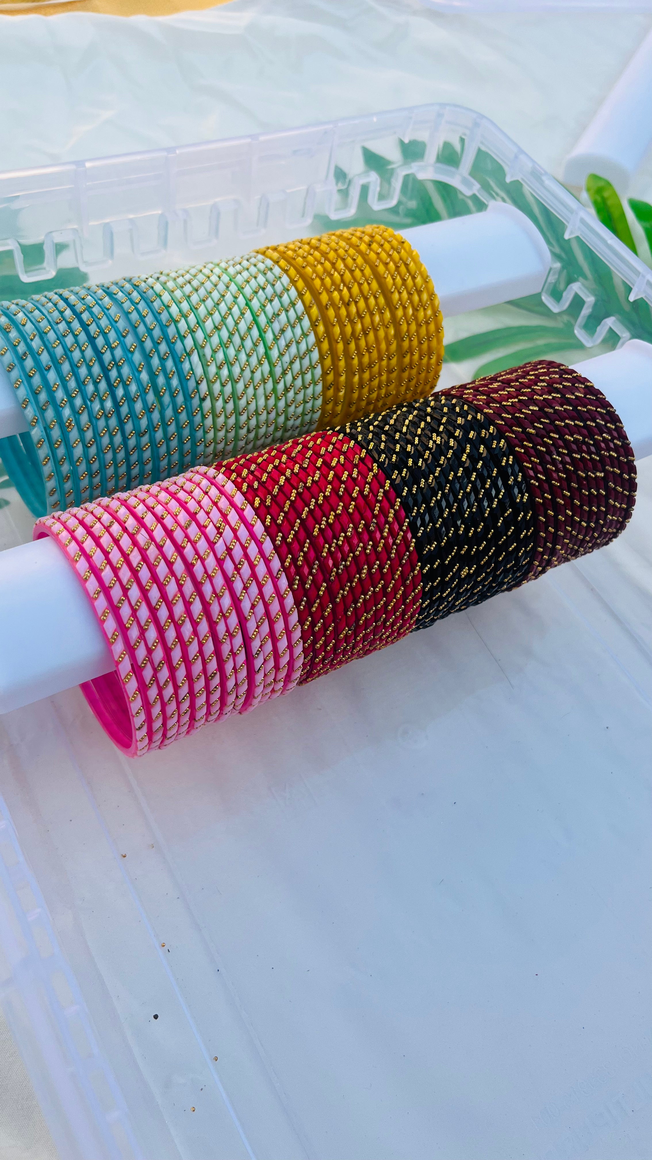 ANIKSHYA GLASS BANGLE COMBO_3 VH062