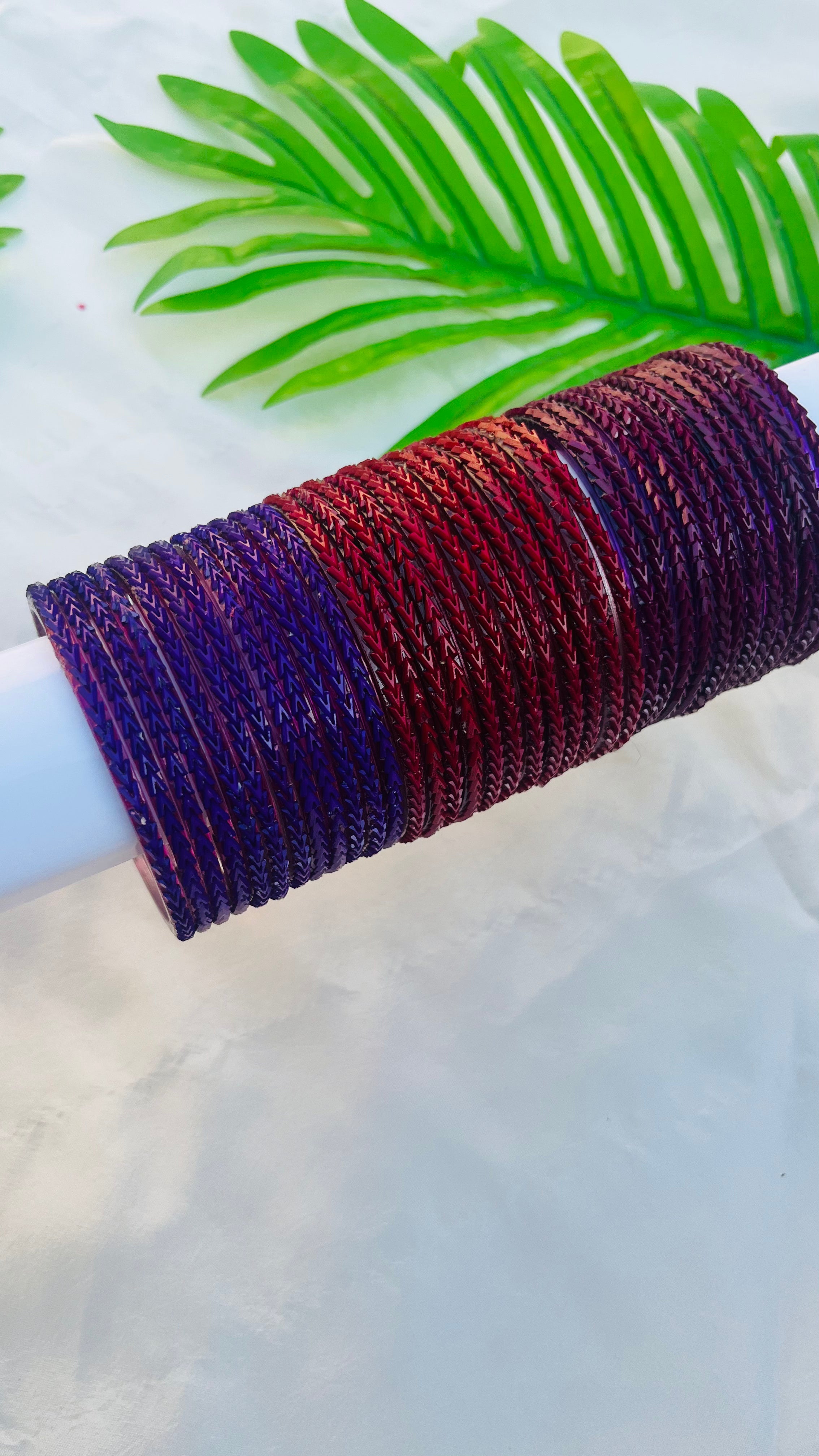 ANIKSHYA GLASS BANGLE COMBO_5 VH064