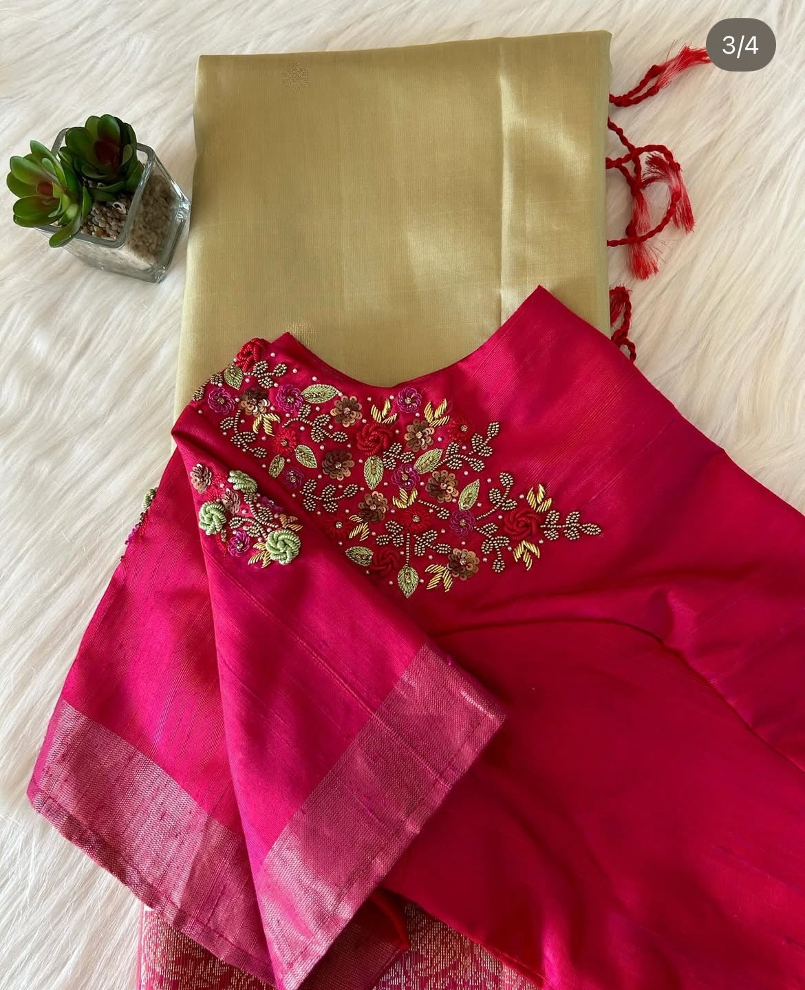 Rani pink Blouse