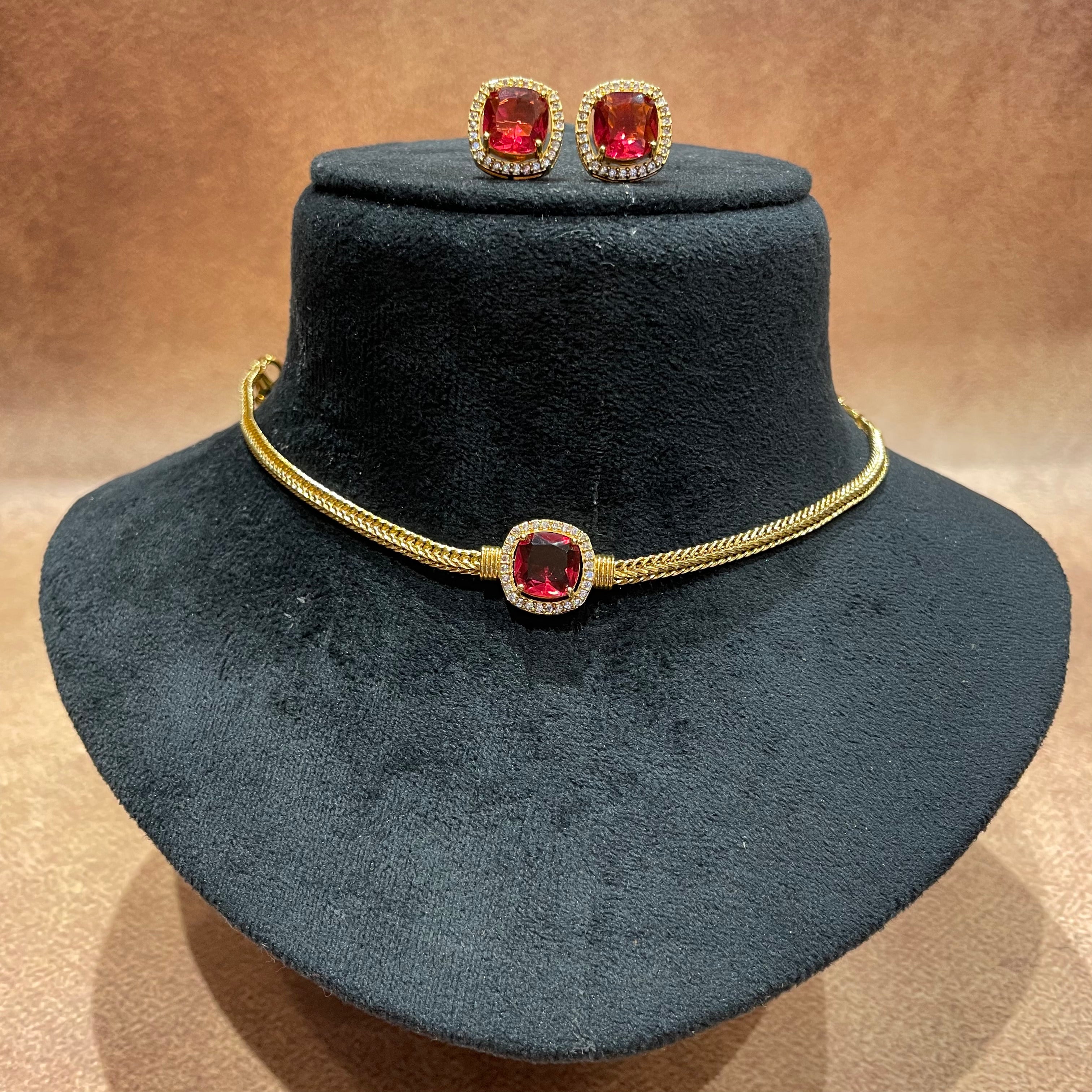 Ruby Antique Necklace