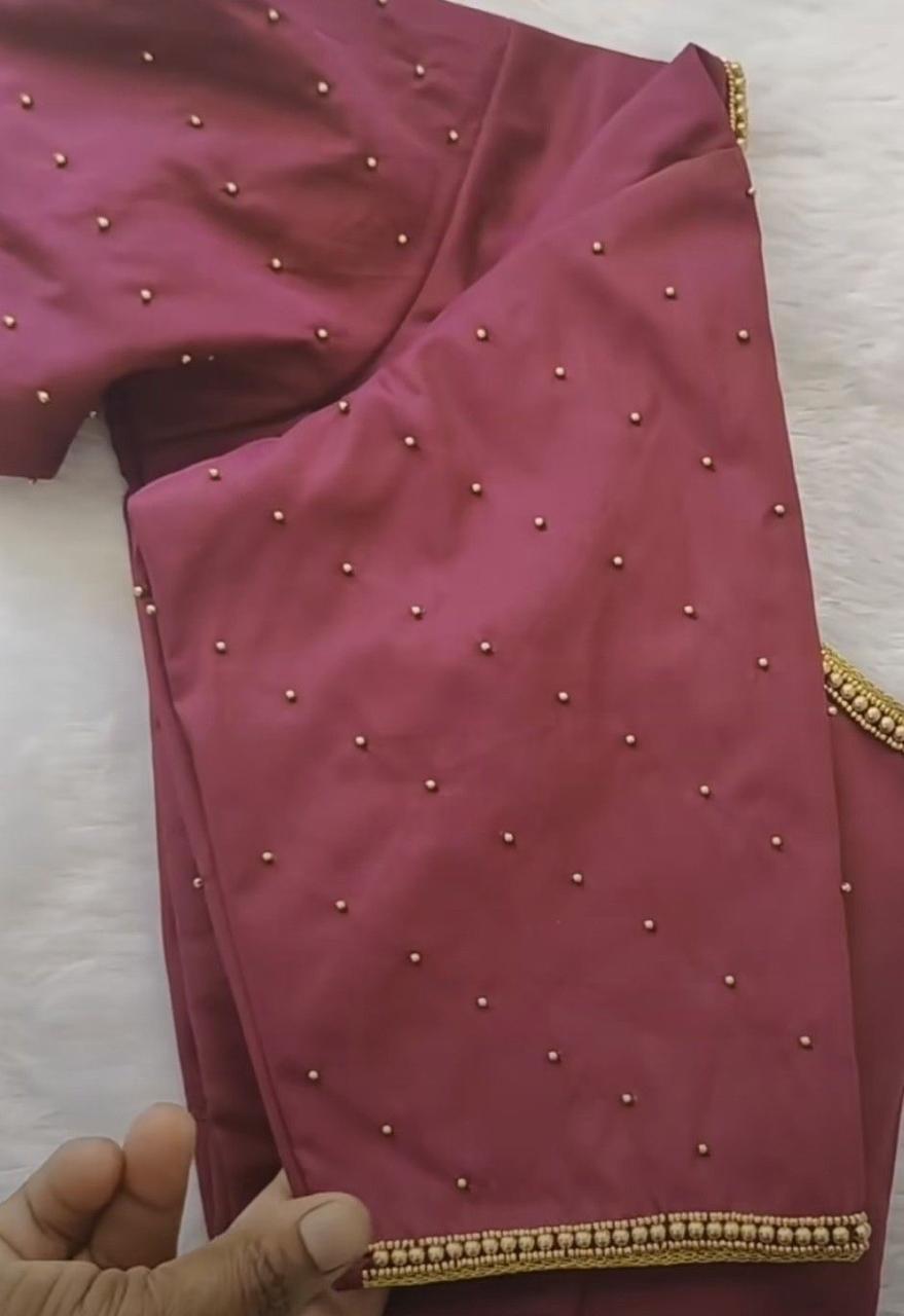 Scattered Bead Blouse