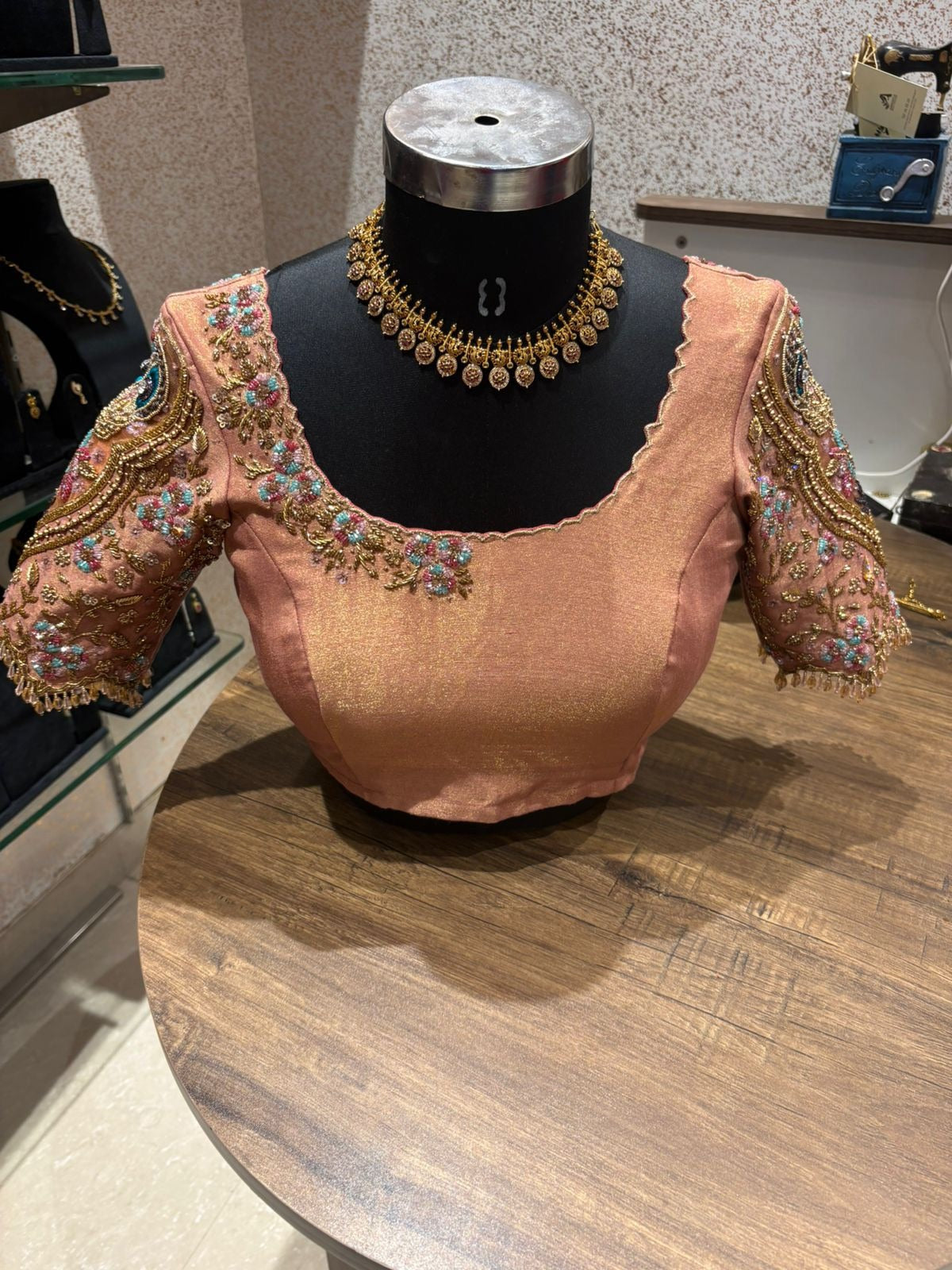 Cinnamon Bridal Blouse