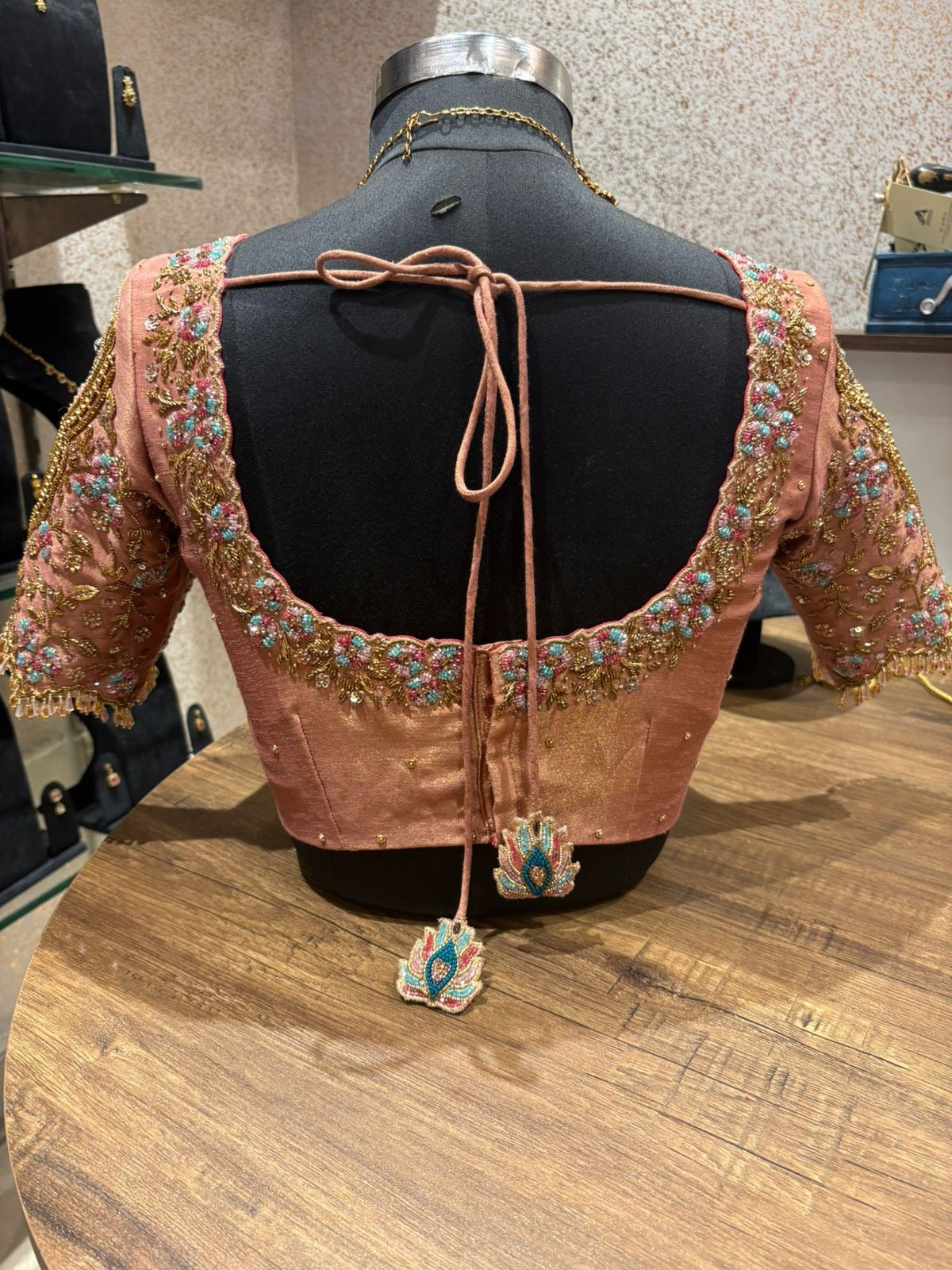 Cinnamon Bridal Blouse