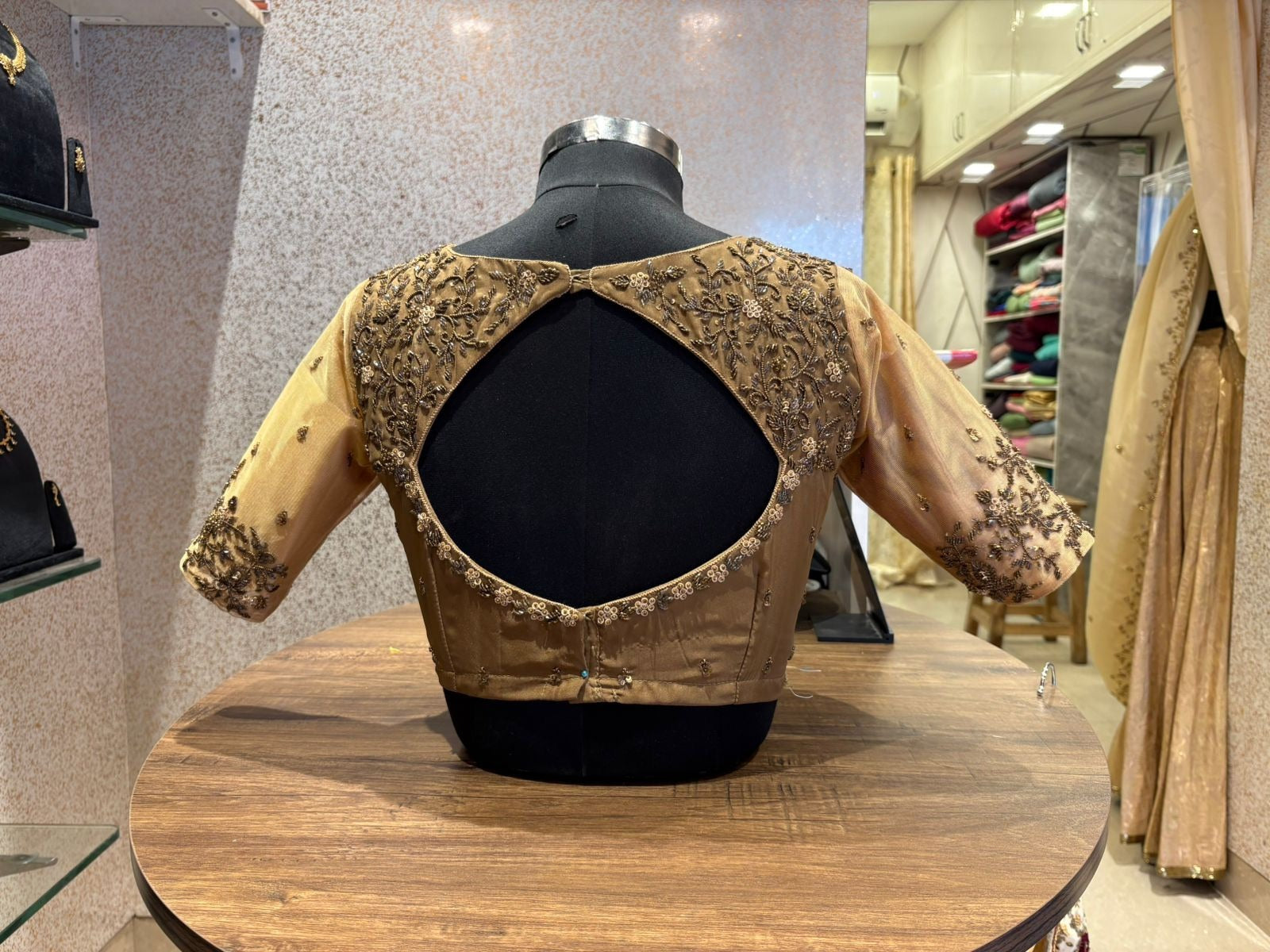 Gold Antique Bridal Blouse