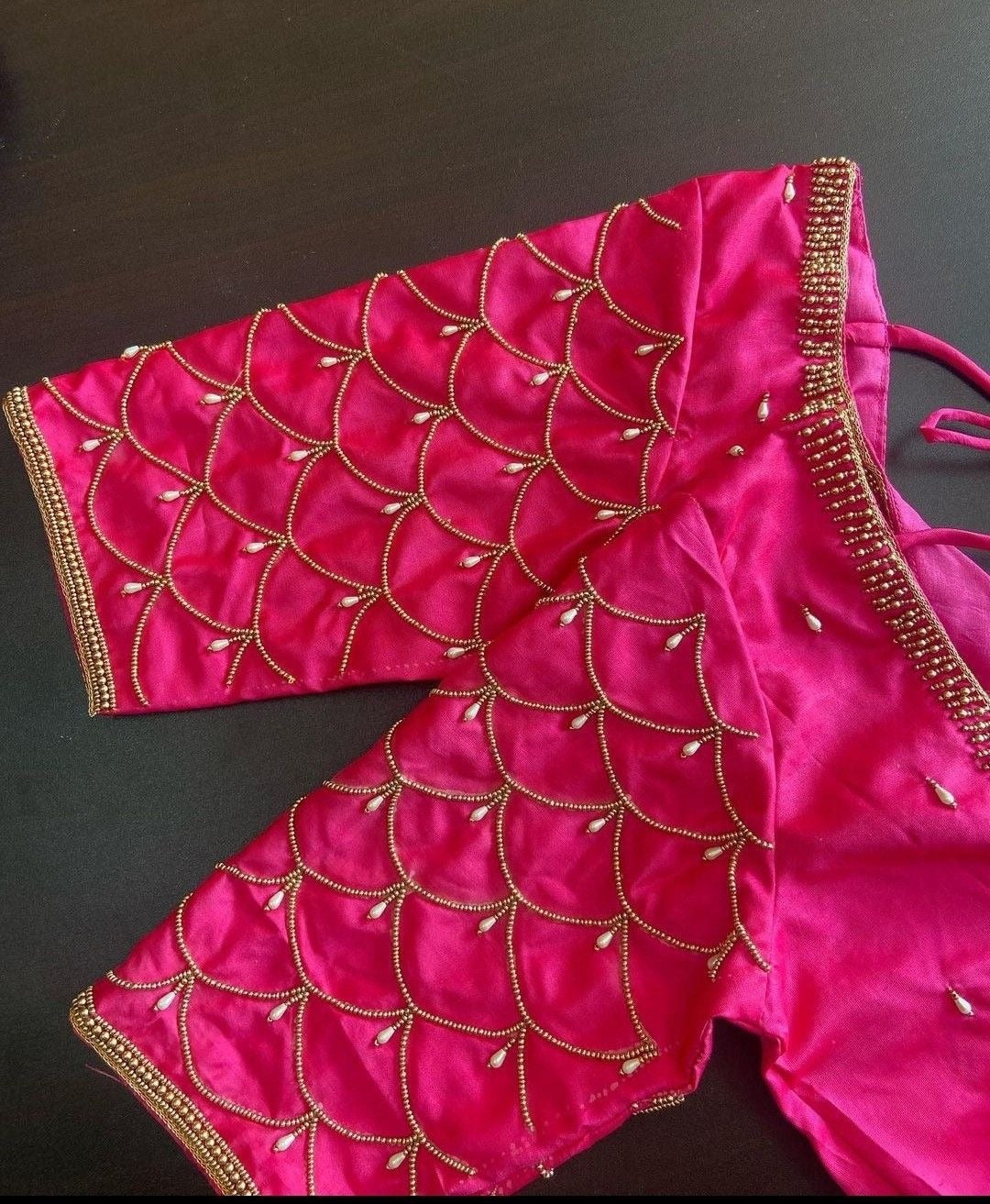 Handwork Pink Blouse