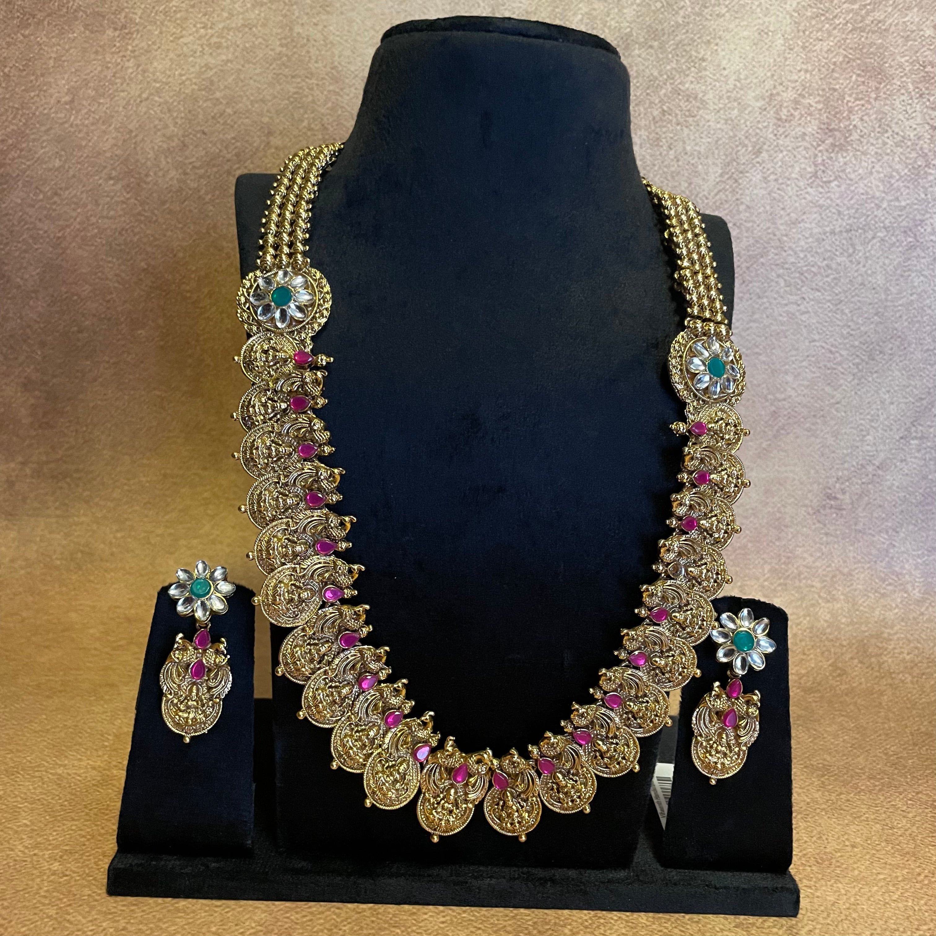 Lakshmi Kundan long Haram