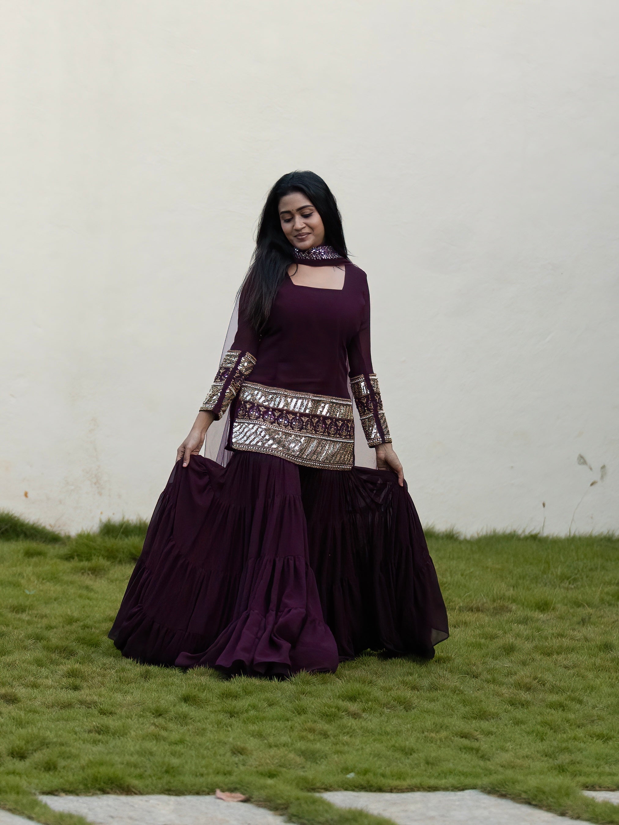 Anikshya GEORGETTE Bridal Wear