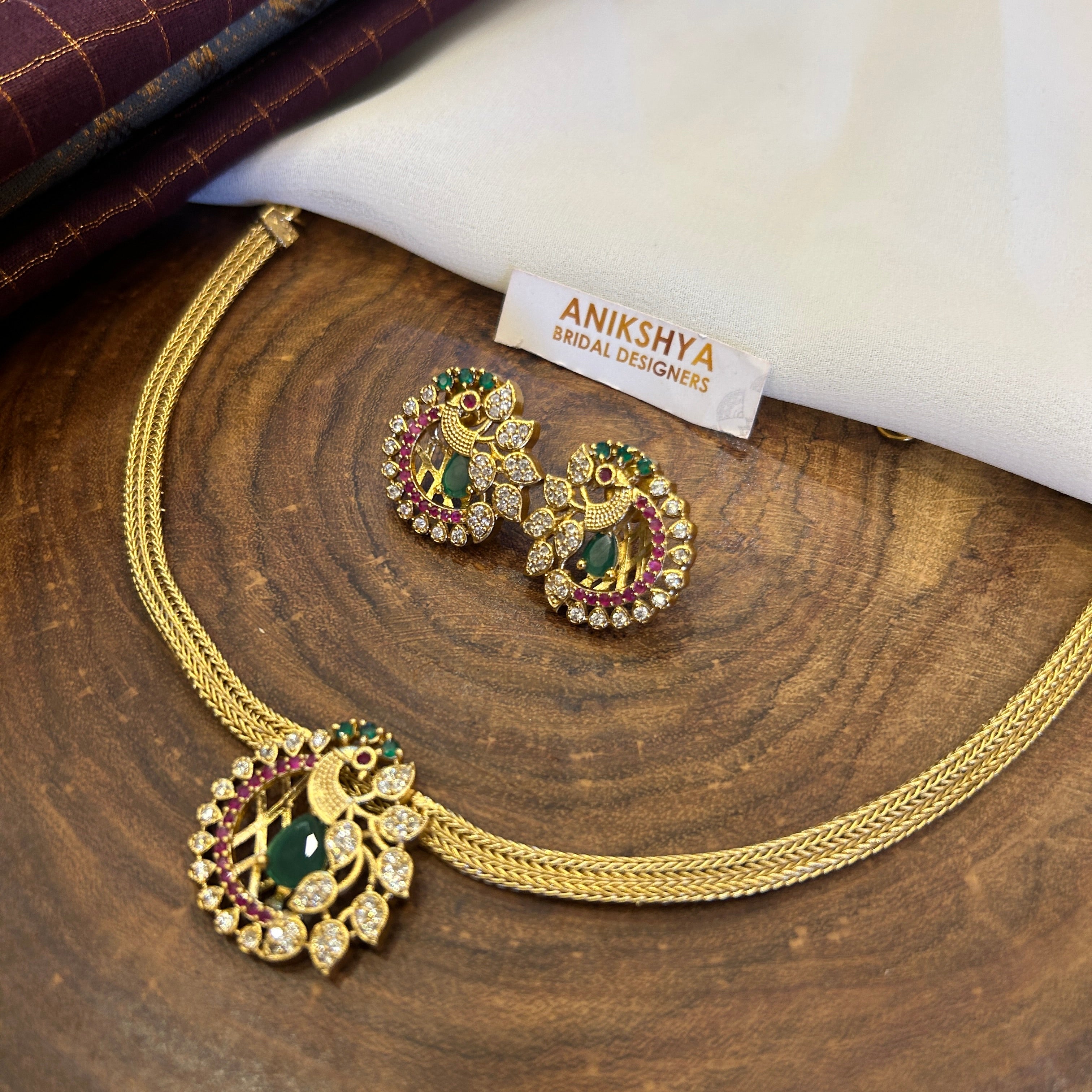 Aria Crystal Pendant Necklace