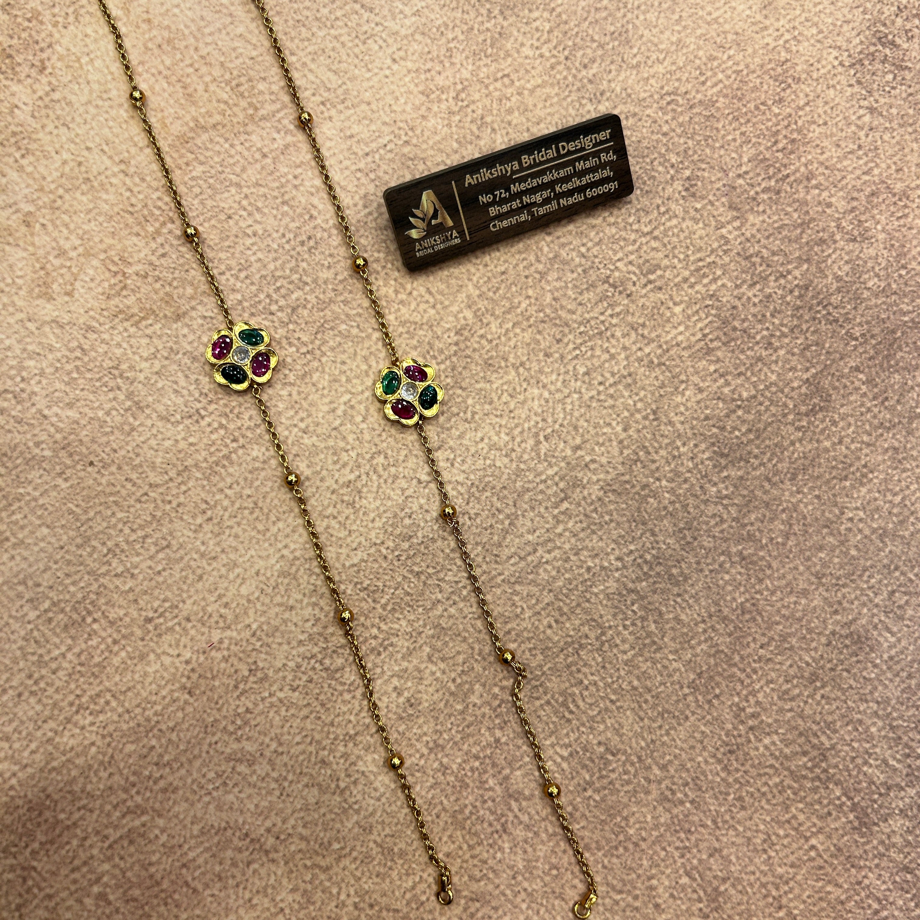 Mithra Multi color Anklet