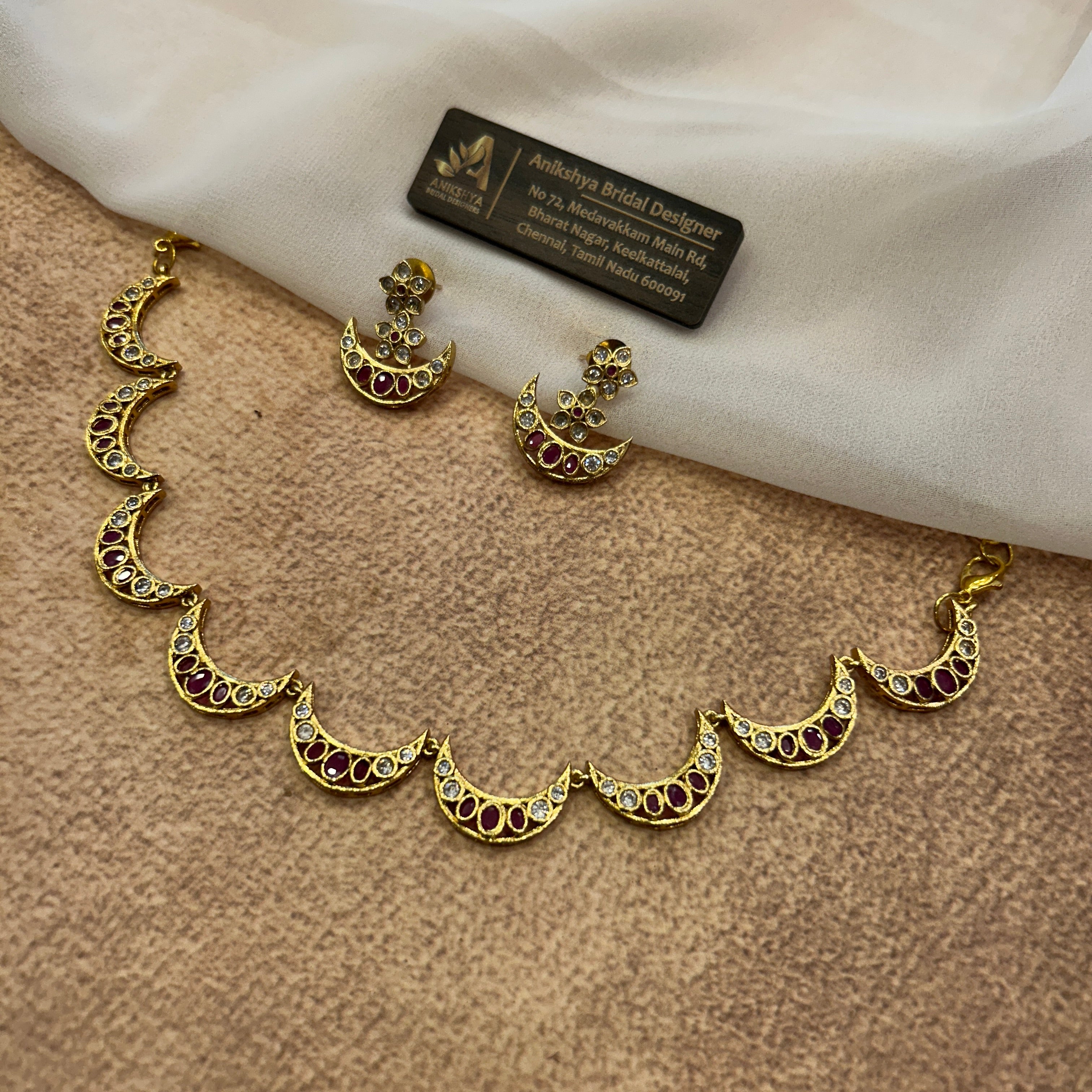 Chandini Half moon necklace