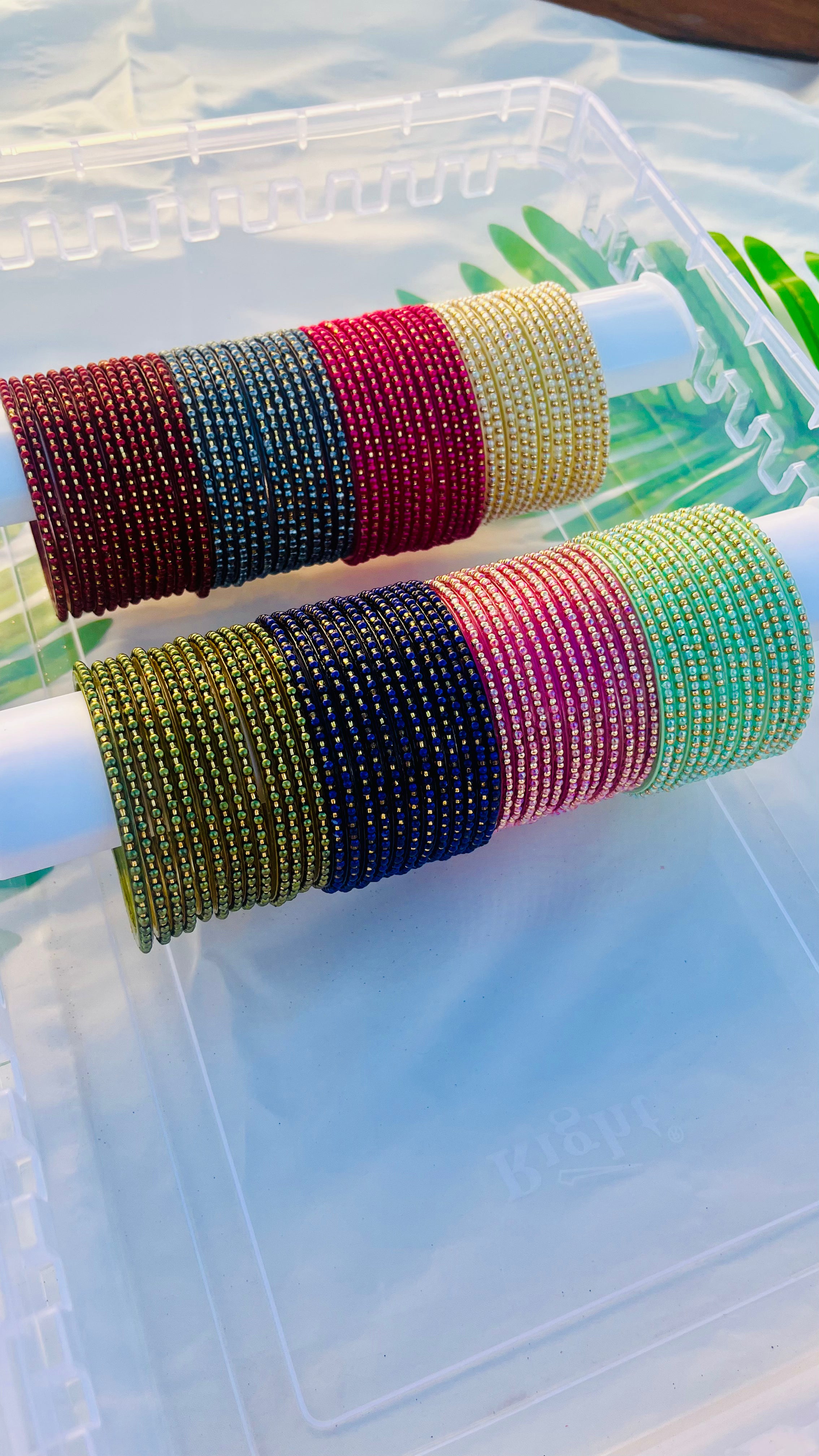 ANIKSHYA GLASS BANGLE COMBO_6 VH073