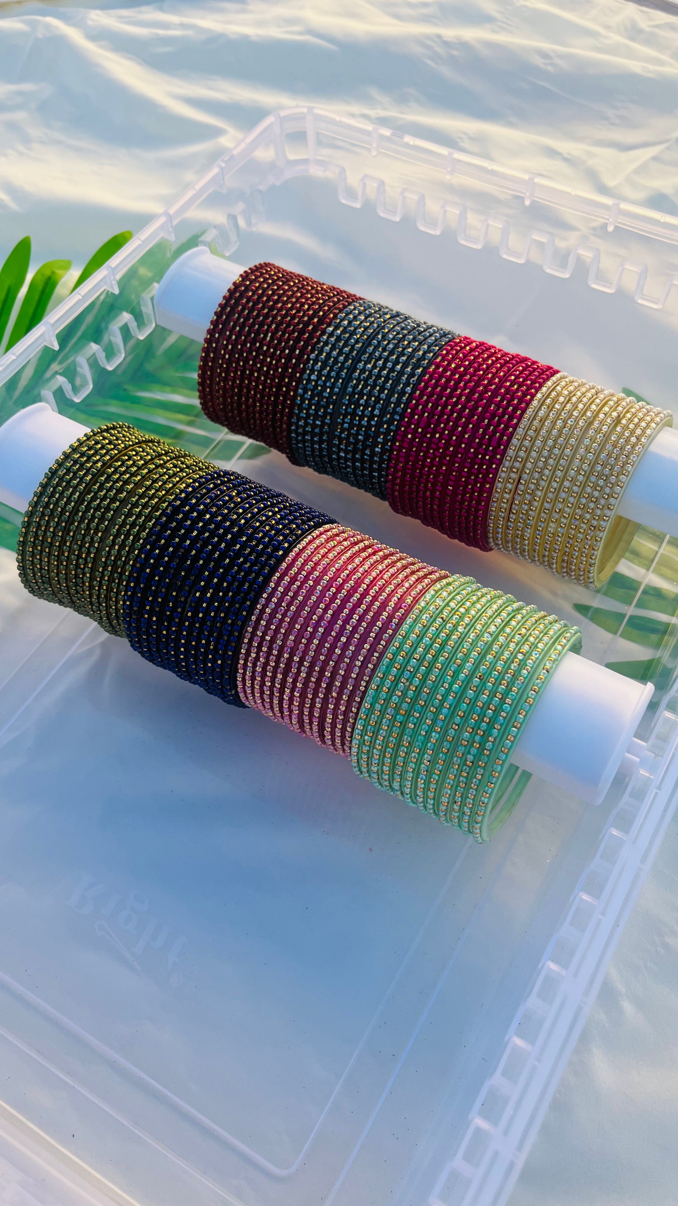 ANIKSHYA GLASS BANGLE COMBO_6 VH073