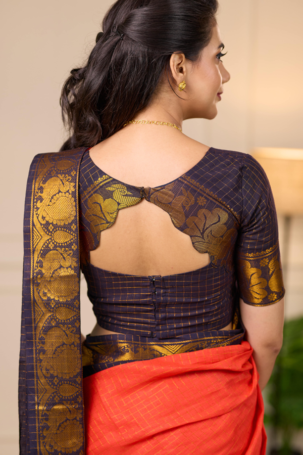 Kesar Sungudi Saree
