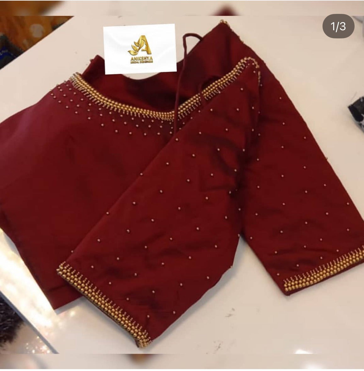 Maroon Blouse