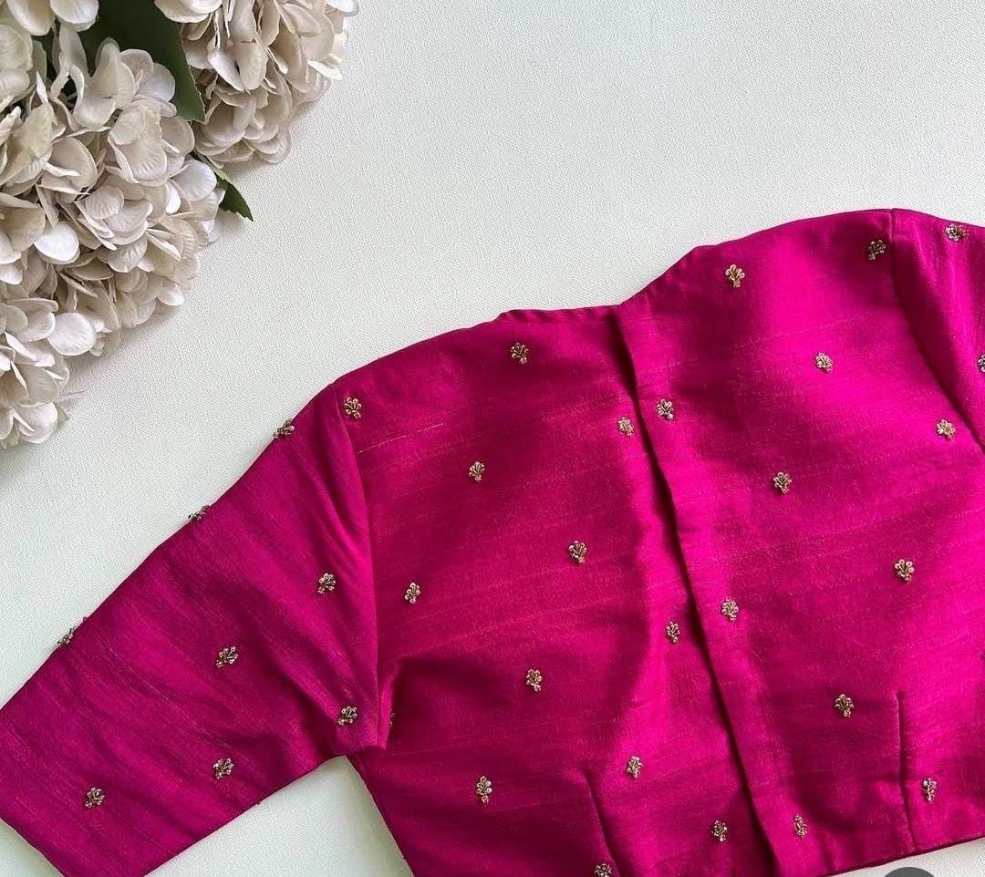 Pink Scattered Blouse