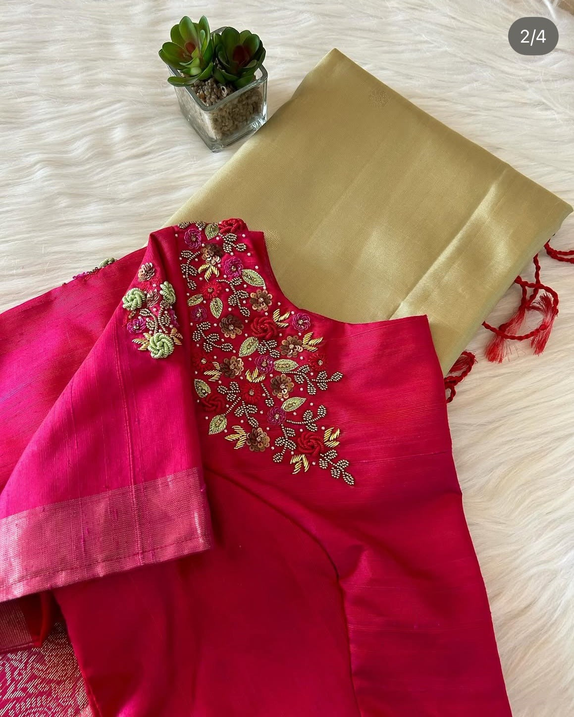 Rani pink Blouse