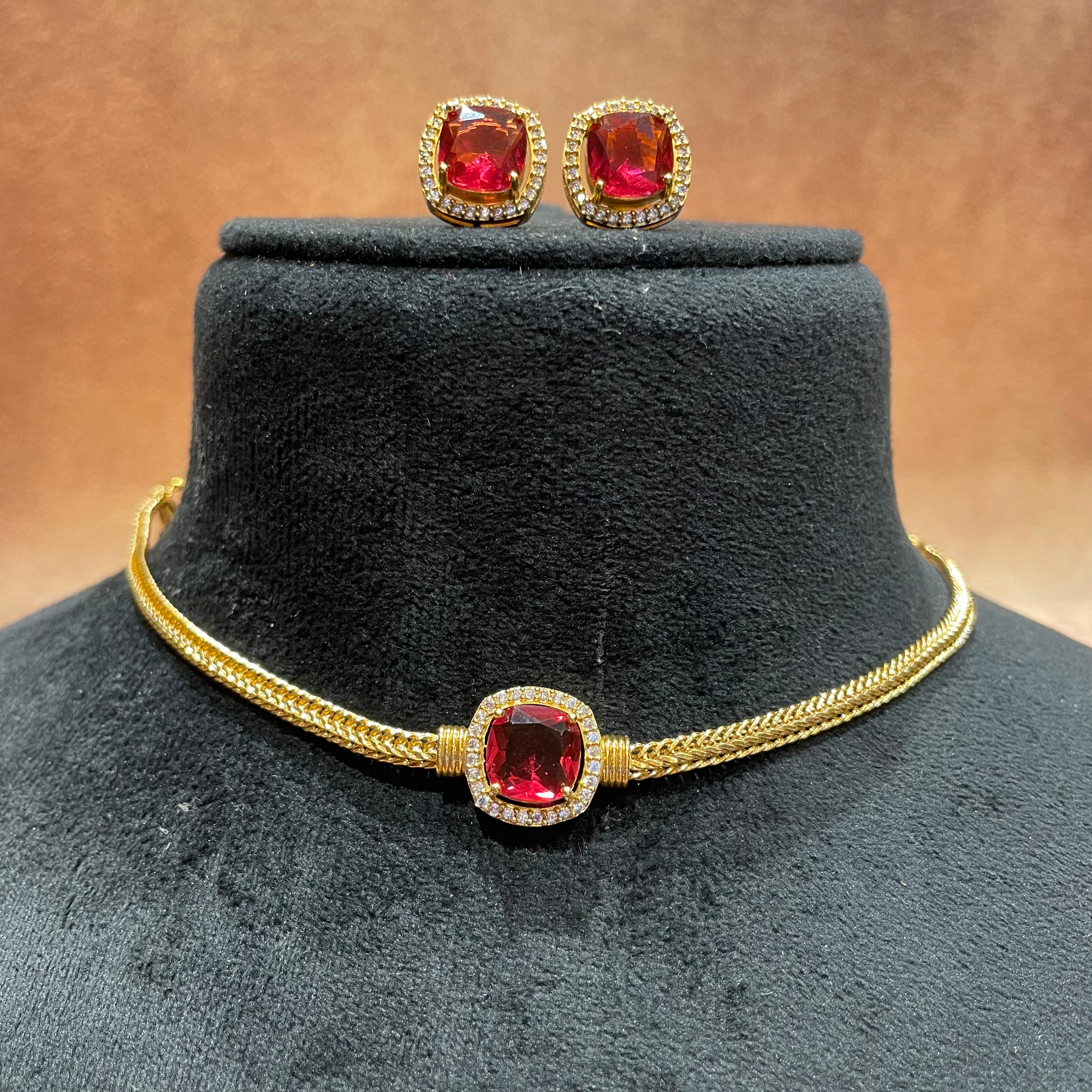 Ruby Antique Necklace