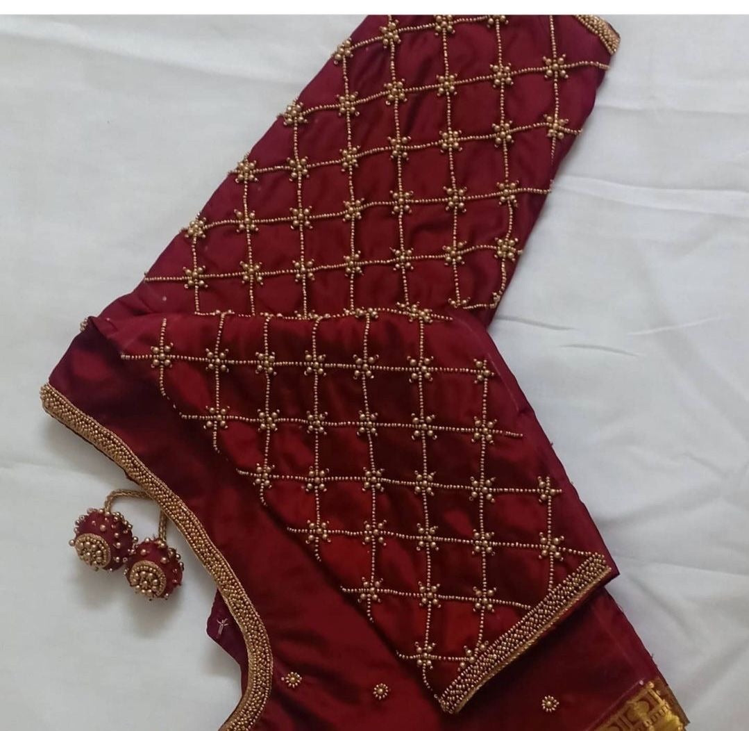 Maroon Blouse